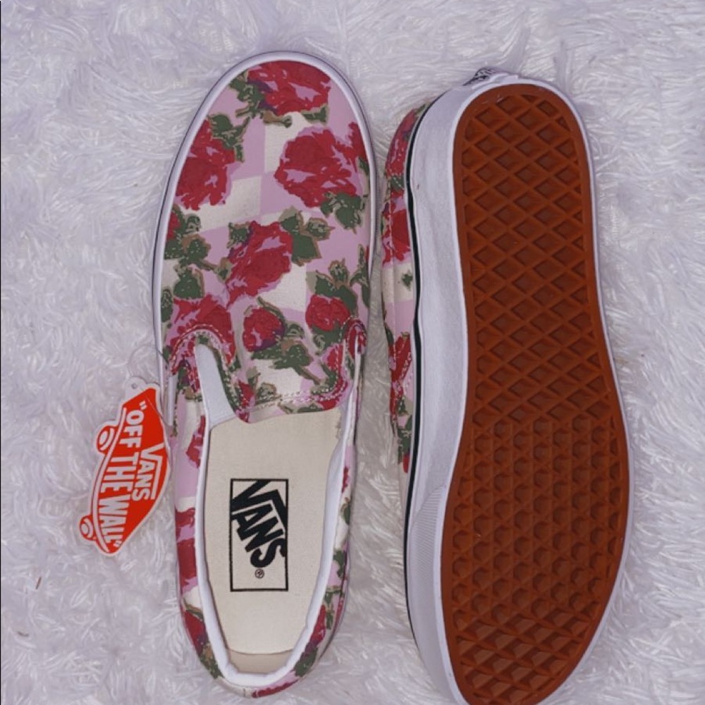 Floral slip on Van’s